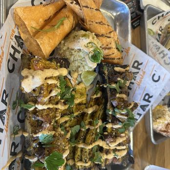 The Char Market - Bone Marrow Plate with Veggies and Rice - Sandwiches Near Me - Carmichael, California