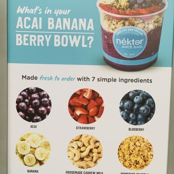 Nekter Juice Bar - Ingredients - Juice Bars & Smoothies Near Me - Coconut Creek, Florida Nekter Juice Bar - Ingredients - Juice Bars & Smoothies Near Me - Coconut Creek, Florida