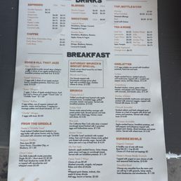Breakfast Menu as of 12/31/25 Breakfast Menu as of 12/31/25