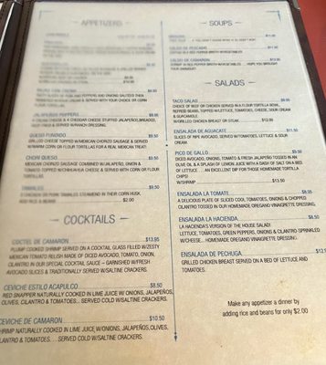 Menu photo 5 La Hacienda de Roselle Roselle, IL