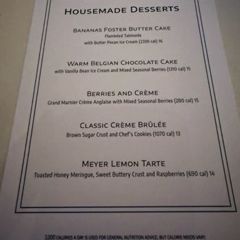 Eddie V's Prime Seafood - Dessert menu June 2026 - Steakhouses Near Me - Pittsburgh, Pennsylvania Eddie V's Prime Seafood - Dessert menu June 2026 - Steakhouses Near Me - Pittsburgh, Pennsylvania