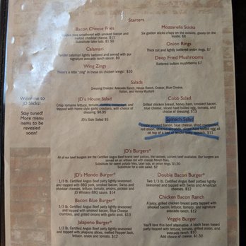 JD Slicks - Appetizer and burger menu. - Cocktail Bars Near Me - Sultan, Washington JD Slicks - Appetizer and burger menu. - Cocktail Bars Near Me - Sultan, Washington