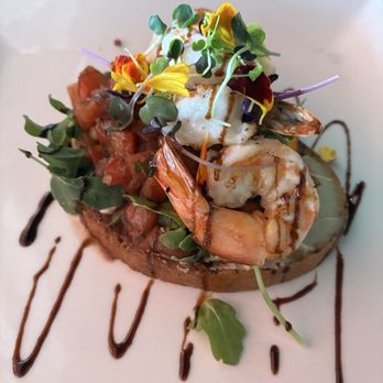SeaSalt - Grilled Shrimp and Tomato Bruchetta - Seafood Near Me - Cape May, New Jersey