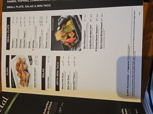 Menu photo 2 JINYA Ramen Bar - Eastvale Eastvale, CA