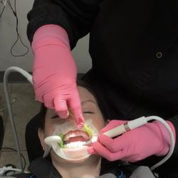 College Avenue Dental - Looks like a lot in the mouth but I was so comfortable. I could have taken a nap. Best cleaning I have ever had. I highly recommend.
