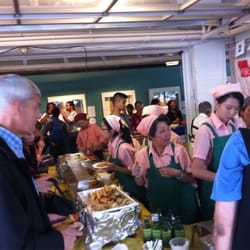 Vegetarian Food Festival - King's Cafe doing mad business as usual.