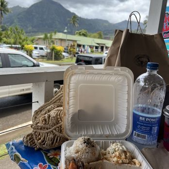 Wake Up Delicious - The view from the few tables. Gorgeous. - Hawaiian Near Me - Hanalei, Hawaii