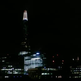 View outside the bar... Excuse poor camera