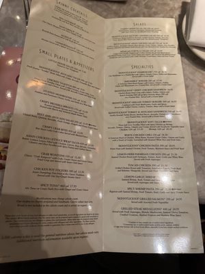 Menu photo 5 The Cheesecake Factory Miami Beach, FL