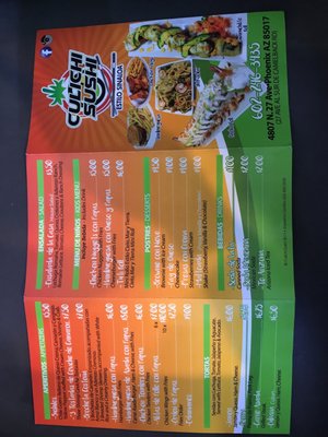 Menu photo 3 Culichi Sushi Phoenix, AZ Menu photo 3 Culichi Sushi Phoenix, AZ