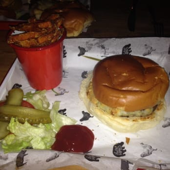 Fat Hippo Newcastle - Peanut butter n jelly burger, sweet potato fries yummy - Burgers Near Me - Newcastle upon Tyne, XTW
