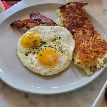 Cheeky's - Eggs over easy, bacon hashbrowns - Breakfast & Brunch Near Me - Palm Springs, California Cheeky's - Eggs over easy, bacon hashbrowns - Breakfast & Brunch Near Me - Palm Springs, California