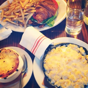 The Smith - Tomato soup, Mac and cheese side, and croissant egg sandwich - New American Near Me - New York, New York The Smith - Tomato soup, Mac and cheese side, and croissant egg sandwich - New American Near Me - New York, New York