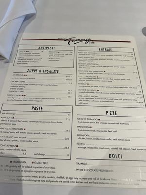 Menu photo 1 Tuscany Cafe Chicago, IL
