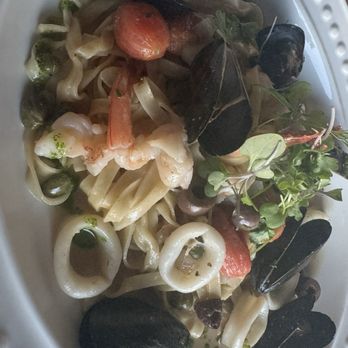 Rose Gose - Homemade Seafood Pasta - Wine Bars Near Me - Austin, Texas Rose Gose - Homemade Seafood Pasta - Wine Bars Near Me - Austin, Texas
