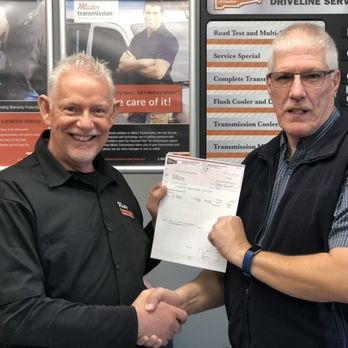 Mister Transmission - Another winner of up to $1000.00 back. - Transmission Repair Near Me - Coquitlam, British Columbia