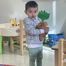 Harper School - I love my teddy bear!