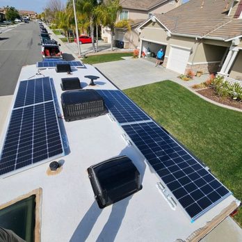 Badass Energy - 5 solar panels onroof of my 2019 Imagine 2150. - Solar Installation Near Me Badass Energy - 5 solar panels onroof of my 2019 Imagine 2150. - Solar Installation Near Me