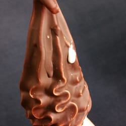 Mister Softee of Arizona - Soft serve vanilla ice cream with chocolate dip