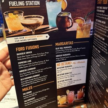 Ford's Garage - Menu - American Near Me - Lexington, Kentucky