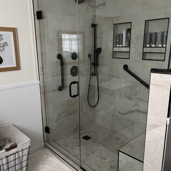 Vines Restoration Plumbing HVAC - Bathroom walk-in shower renovation - Damage Restoration Near Me - Conway, South Carolina
