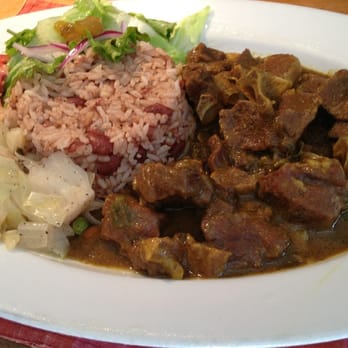 The Islands - Curry goat rice and peas - Caribbean Near Me - Brooklyn, New York