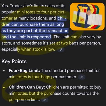 Trader Joe's - Children can purchase! - Grocery Near Me - La Mesa, California Trader Joe's - Children can purchase! - Grocery Near Me - La Mesa, California