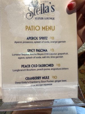 Menu photo 4 Stellas Elixir Lounge Huntsville, AL Menu photo 4 Stellas Elixir Lounge Huntsville, AL