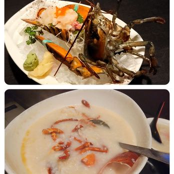Icho Izakaya - lobster special: lobster sashimi and porridge - Japanese Near Me - Temple City, California