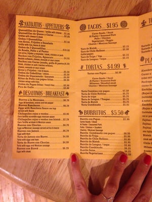 Menu photo 3 Taqueria los flacos Chicago, IL