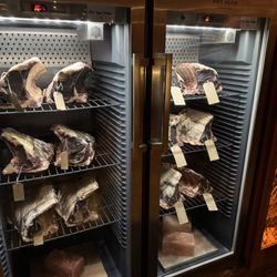 FIRE Steakhouse & Bar - Dry aged steak locker