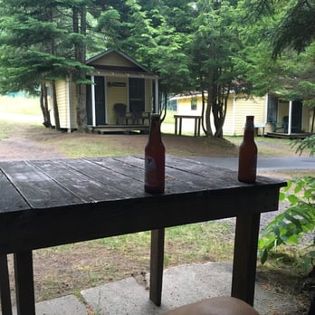 Nelson's Cottages - Sitting outside the cottage - Hotels Near Me - Inlet, New York Nelson's Cottages - Sitting outside the cottage - Hotels Near Me - Inlet, New York