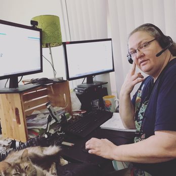 Cypresswood Animal Clinic - Allison and pretty kitty (her assistant) - Veterinarians Near Me - Spring, Texas Cypresswood Animal Clinic - Allison and pretty kitty (her assistant) - Veterinarians Near Me - Spring, Texas
