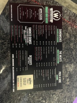 Menu photo 1 Willie B's Smokehouse & BBQ Antioch, TN Menu photo 1 Willie B's Smokehouse & BBQ Antioch, TN