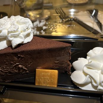 The Cheesecake Factory - Godiva Chocolate Cheesecake** - Desserts Near Me - Schaumburg, Illinois The Cheesecake Factory - Godiva Chocolate Cheesecake** - Desserts Near Me - Schaumburg, Illinois