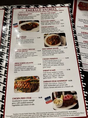 Menu photo 8 Emerald Island Grill Henderson, NV
