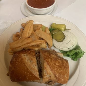 San Rafael Joe's - Meatball Sandwich (with side of meat sauce) - Italian Near Me - San Rafael, California
