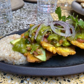 Sacro - Tostones and coconut rice - Vegan Near Me - Palermo, C Sacro - Tostones and coconut rice - Vegan Near Me - Palermo, C