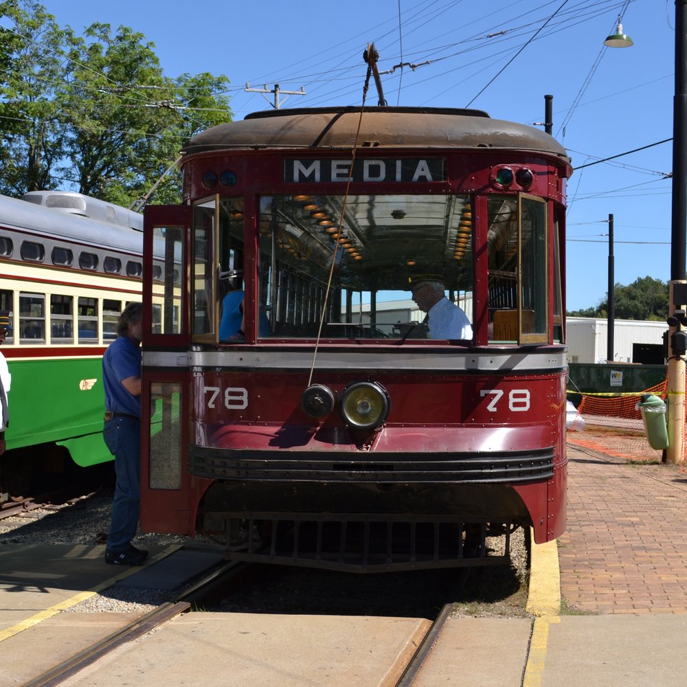 Pennsylvania Trolley Museum - #78, Philadelphia & W Chester Traction, JG Brill, 1932 - Museums Near Me - Washington, Pennsylvania Pennsylvania Trolley Museum - #78, Philadelphia & W Chester Traction, JG Brill, 1932 - Museums Near Me - Washington, Pennsylvania