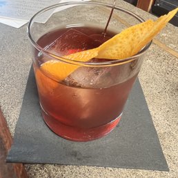 a drink in a glass a drink in a glass