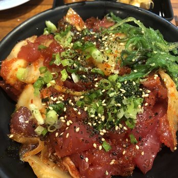 Hana Sushi - Kim Chee Poke Bowl - Japanese Near Me - Honolulu, Hawaii Hana Sushi - Kim Chee Poke Bowl - Japanese Near Me - Honolulu, Hawaii