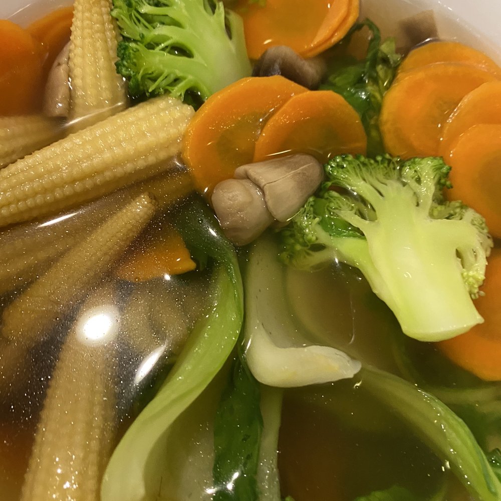 Phở Whittier - Asked for veggies with my pho - Vietnamese Near Me - Whittier, California Phở Whittier - Asked for veggies with my pho - Vietnamese Near Me - Whittier, California