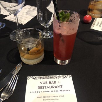 VUE Bar + Restaurant - Raspberry mojito was exactly what it should be. - Bars Near Me - Long Beach, California