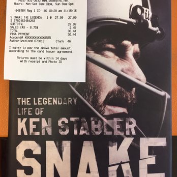 Books Inc - Here's my proof of purchase. GO RAIIIIIDERS!!! - Bookstores Near Me - San Francisco, California