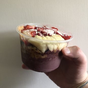 The Lean Bean - Peanut Butter Banana Açaí Bowl - Coffee & Tea Near Me - Santee, California