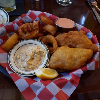 George's Corner - Fish and Rings with Tartar Sauce and Fry Sauce - American Near Me - St George, Utah George's Corner - Fish and Rings with Tartar Sauce and Fry Sauce - American Near Me - St George, Utah