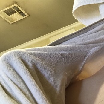 Fiori Spa - Worn-out robe.. and notice the moldy ceiling vent. - Day Spas Near Me - Houston, Texas Fiori Spa - Worn-out robe.. and notice the moldy ceiling vent. - Day Spas Near Me - Houston, Texas