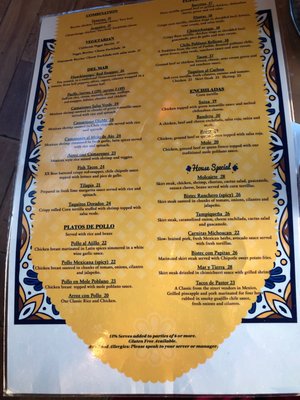Menu photo 7 Hacienda La Paloma Mount Kisco, NY