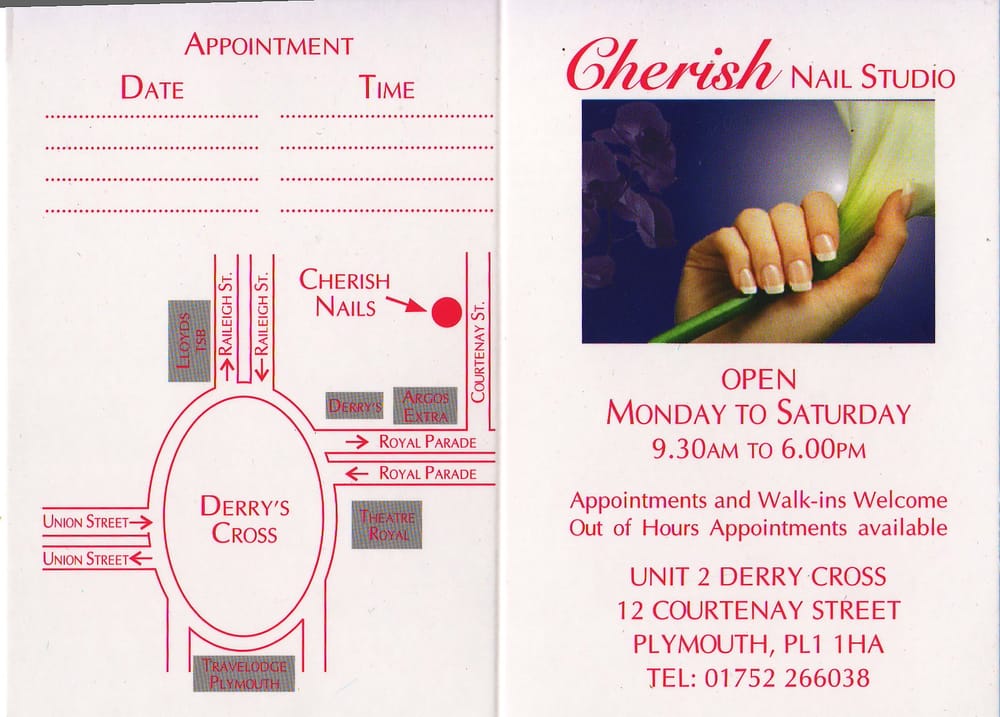 CHERISH NAIL SALON Updated October 2024 29 Mayflower Street