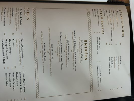 Menu photo 4 Cowford Chophouse Jacksonville, FL